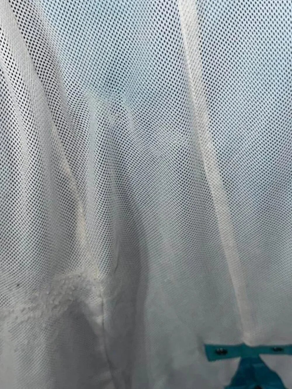 Authentic Burberry Peacock Blue Trench Coat Womens size 6 - Picture 7 of 8